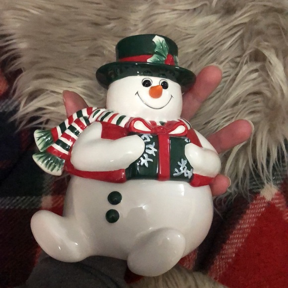 New in Box-Fitz and Floyd Lidded Snowman Box-Ceramic-2003 - Picture 10 of 16